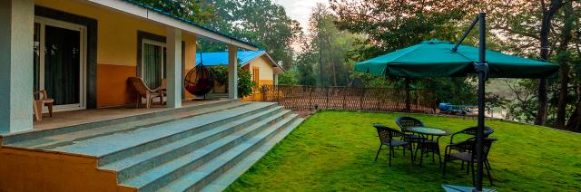 Whistling Woods Resort in Dandeli | Book Rooms at Whistling Woods River Resort Dandeli | Best Deal for Whistling Woods Online